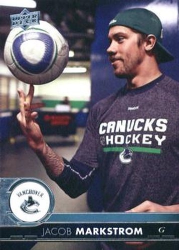 #178 Jacob Markstrom - Vancouver Canucks - 2017-18 Upper Deck Hockey