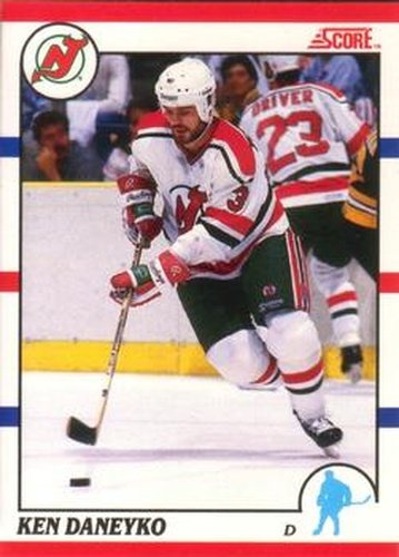#178 Ken Daneyko - New Jersey Devils - 1990-91 Score Canadian Hockey