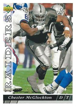 #178 Chester McGlockton - Los Angeles Raiders - 1993 Upper Deck Football