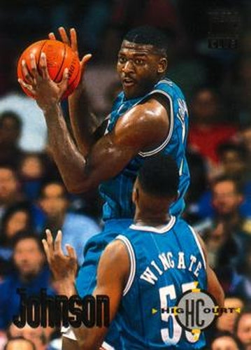 #178 Larry Johnson - Charlotte Hornets - 1993-94 Stadium Club Basketball