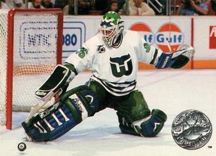 #178 Kay Whitmore - Hartford Whalers - 1991-92 Pro Set Platinum Hockey