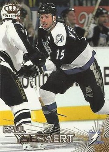 #178 Paul Ysebaert - Tampa Bay Lightning - 1997-98 Pacific Crown Hockey