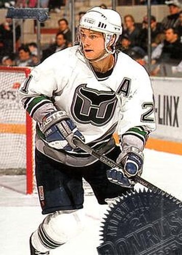 #178 Andrew Cassels - Hartford Whalers - 1994-95 Donruss Hockey