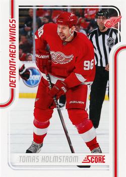 #178 Tomas Holmstrom - Detroit Red Wings - 2011-12 Score Hockey