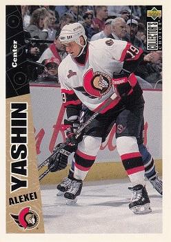 #179 Alexei Yashin - Ottawa Senators - 1996-97 Collector's Choice Hockey