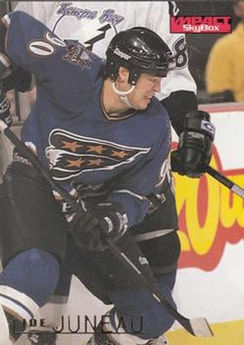 #179 Joe Juneau - Washington Capitals - 1995-96 SkyBox Impact Hockey