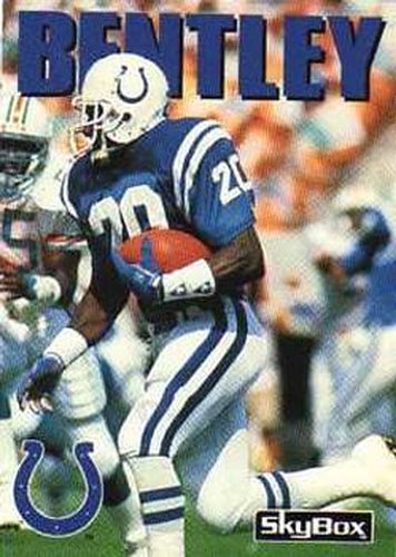 #179 Albert Bentley - Indianapolis Colts - 1992 SkyBox Impact Football