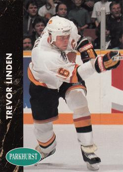 #179 Trevor Linden - Vancouver Canucks - 1991-92 Parkhurst Hockey