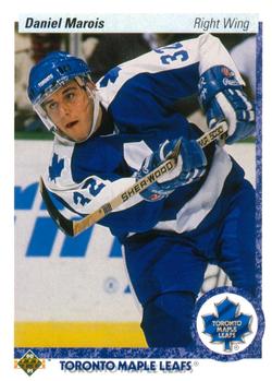 #179 Daniel Marois - Toronto Maple Leafs - 1990-91 Upper Deck Hockey