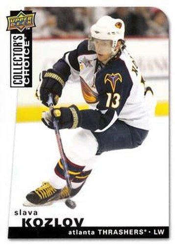 #179 Slava Kozlov - Atlanta Thrashers - 2008-09 Collector's Choice Hockey