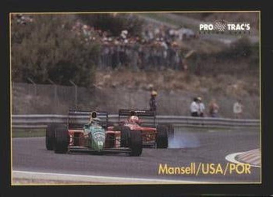 #179 Nigel Mansell - Ferrari - 1991 ProTrac's Formula One Racing