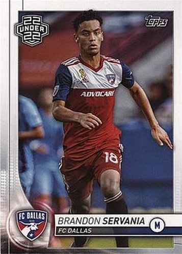 #179 Brandon Servania - FC Dallas - 2020 Topps MLS Soccer