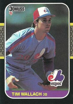 #179 Tim Wallach - Montreal Expos - 1987 Donruss Baseball