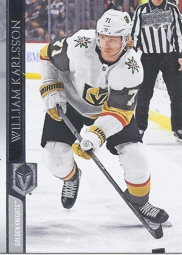 #179 William Karlsson - Vegas Golden Knights - 2020-21 Upper Deck Hockey