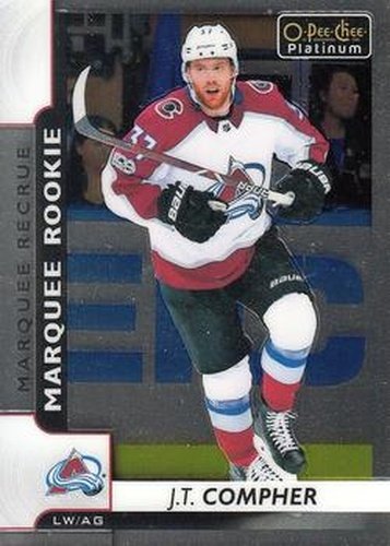 #179 J.T. Compher - Colorado Avalanche - 2017-18 O-Pee-Chee Platinum Hockey