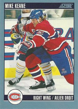 #179 Mike Keane - Montreal Canadiens - 1992-93 Score Canadian Hockey