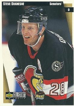 #179 Steve Duchesne - Ottawa Senators - 1997-98 Collector's Choice Hockey