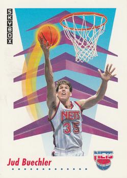 #179 Jud Buechler - New Jersey Nets - 1991-92 SkyBox Basketball