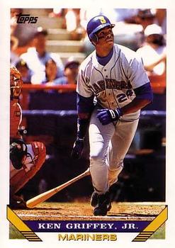 #179 Ken Griffey Jr. - Seattle Mariners - 1993 Topps Baseball
