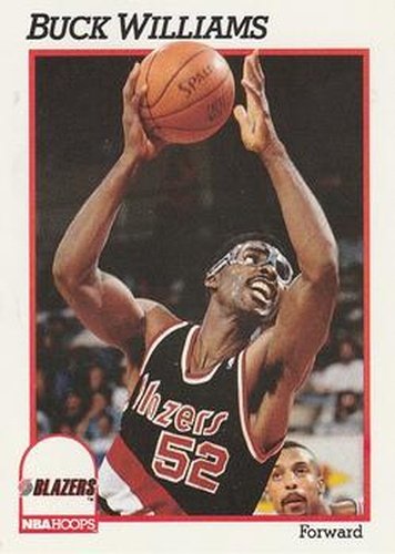 #179 Buck Williams - Portland Trail Blazers - 1991-92 Hoops Basketball