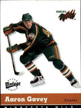 #179 Aaron Gavey - Minnesota Wild - 2000-01 Upper Deck Vintage Hockey