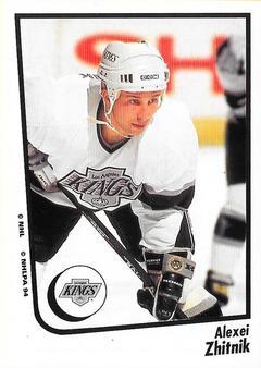#179 Alexei Zhitnik - Los Angeles Kings - 1994-95 Panini Hockey Stickers