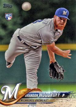 #179 Brandon Woodruff - Milwaukee Brewers - 2018 Topps Baseball