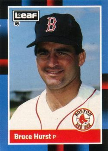 #179 Bruce Hurst - Boston Red Sox - 1988 Leaf Baseball