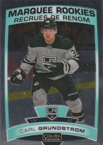 #179 Carl Grundstrom - Los Angeles Kings - 2019-20 O-Pee-Chee Platinum Hockey