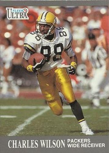 #179 Charles Wilson - Green Bay Packers - 1991 Ultra Football