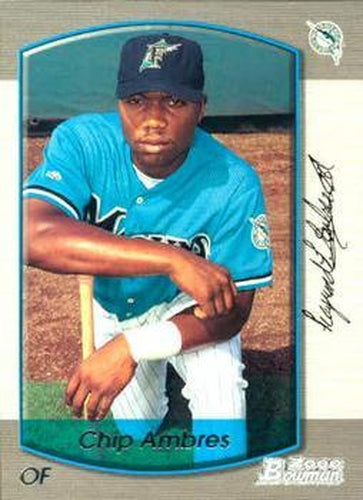 #179 Chip Ambres - Florida Marlins - 2000 Bowman Baseball