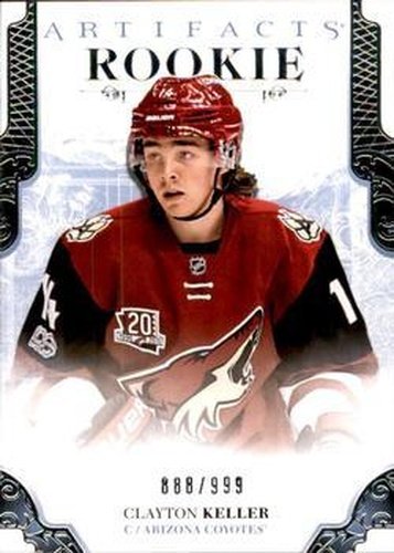 #179 Clayton Keller - Arizona Coyotes - 2017-18 Upper Deck Artifacts Hockey