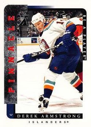 #179 Derek Armstrong - New York Islanders - 1996-97 Pinnacle Be a Player Hockey