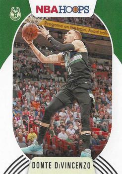 #179 Donte DiVincenzo - Milwaukee Bucks - 2020-21 Hoops Basketball