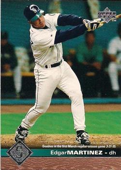 #179 Edgar Martinez - Seattle Mariners - 1997 Upper Deck Baseball