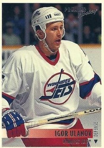 #179 Igor Ulanov - Winnipeg Jets - 1994-95 Topps Premier Hockey