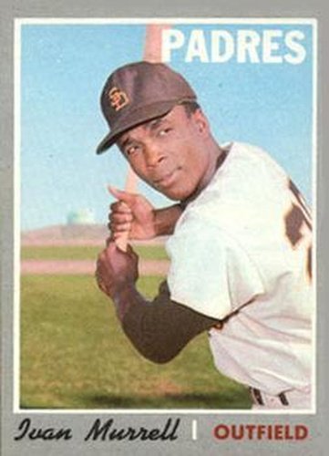 #179 Ivan Murrell - San Diego Padres - 1970 Topps Baseball