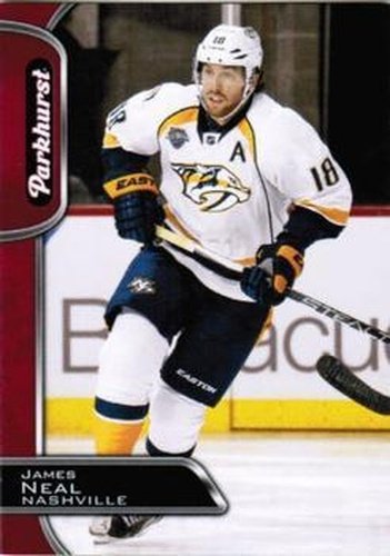 #179 James Neal - Nashville Predators - 2016-17 Parkhurst - Red Hockey