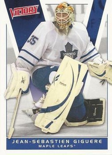 #179 Jean-Sebastien Giguere - Toronto Maple Leafs - 2010-11 Upper Deck Victory Hockey