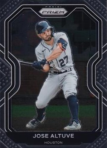 #179 Jose Altuve - Houston Astros - 2021 Panini Prizm Baseball