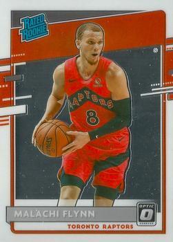 #179 Malachi Flynn - Toronto Raptors - 2020-21 Donruss Optic Basketball