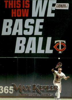 #179 Max Kepler - Minnesota Twins - 2019 Stadium Club Baseball