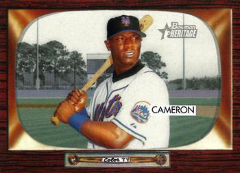 #179 Mike Cameron - New York Mets - 2004 Bowman Heritage Baseball