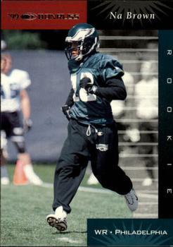 #179 Na Brown - Philadelphia Eagles - 1999 Donruss Football