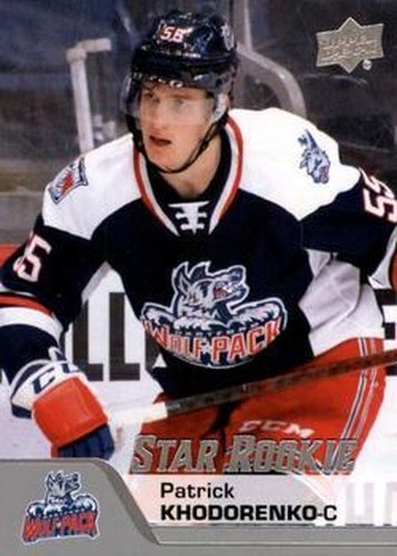 #179 Patrick Khodorenko - Hartford Wolf Pack - 2020-21 Upper Deck AHL Hockey