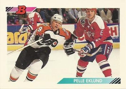 #179 Pelle Eklund - Philadelphia Flyers - 1992-93 Bowman Hockey