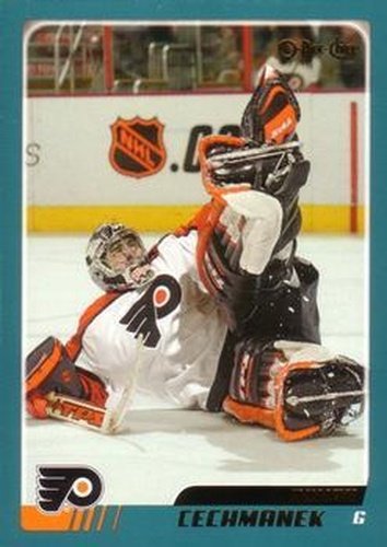 #179 Roman Cechmanek - Philadelphia Flyers - 2003-04 O-Pee-Chee Hockey