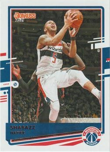 #179 Shabazz Napier - Washington Wizards - 2020-21 Donruss Basketball