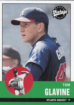 #179 Tom Glavine - Atlanta Braves - 2001 Upper Deck Vintage Baseball