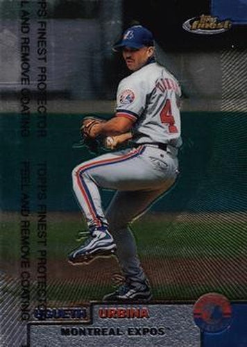 #179 Ugueth Urbina - Montreal Expos - 1999 Finest Baseball